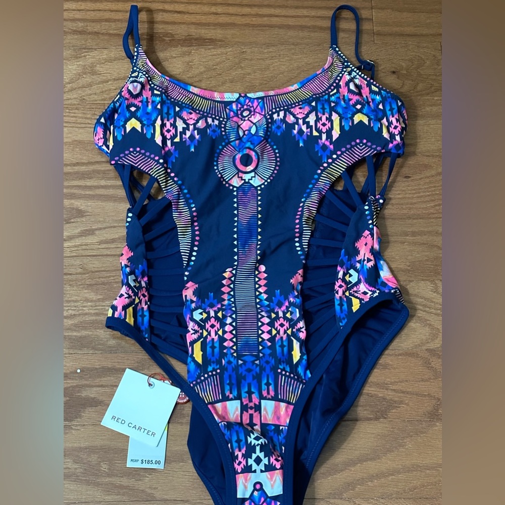 Brand new Red Carter Bathing Suit. Original price $185